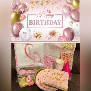 Leftover Party Supplies